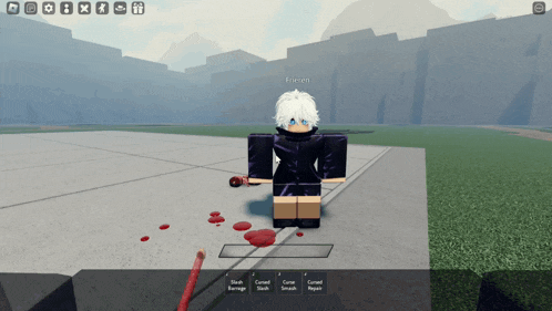 a screenshot of a video game with the name freeven