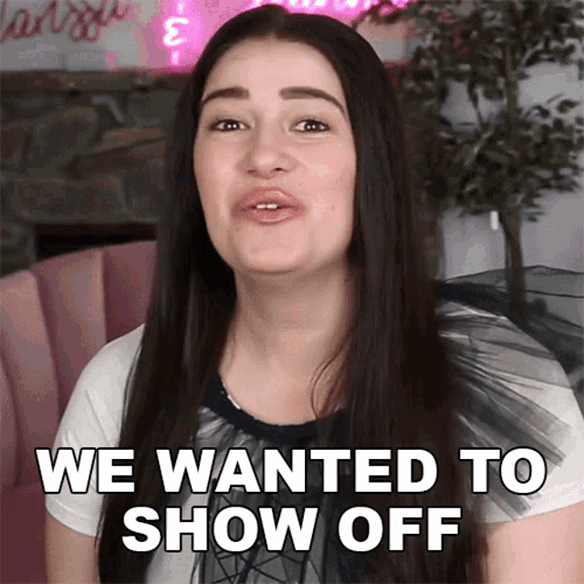 We Wanted To Show Off Marissa Rachel GIF - We Wanted To Show Off Marissa Rachel We Wanted To Show Our Skills GIFs