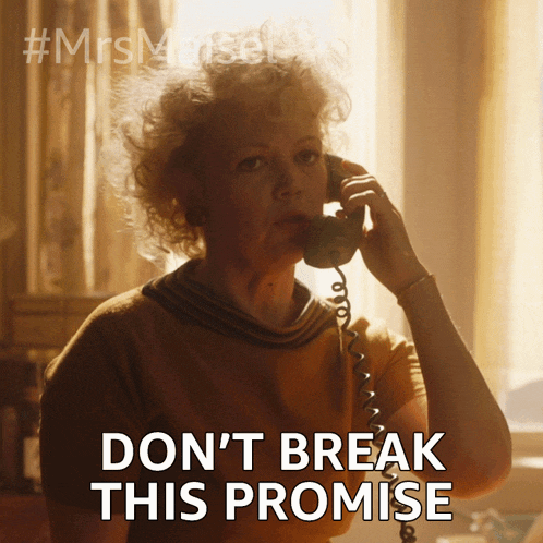 Don'T Break This Promise Essie GIF - Don'T Break This Promise Essie The Marvelous Mrs Maisel GIFs