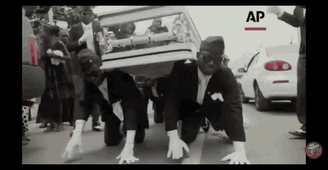 관짝밈 Coffin Dance GIF - 관짝밈 Coffin Dance Casket GIFs