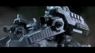a close up of a robot with the letters ccc on the side