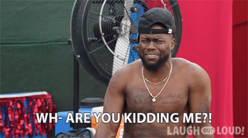Wh Are You Kidding Me Kevin Hart GIF - Wh Are You Kidding Me Kevin Hart Lol Network GIFs
