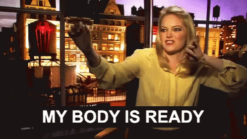 Emma Stone My Body Is Ready GIF - Emma Stone My Body Is Ready Excited GIFs