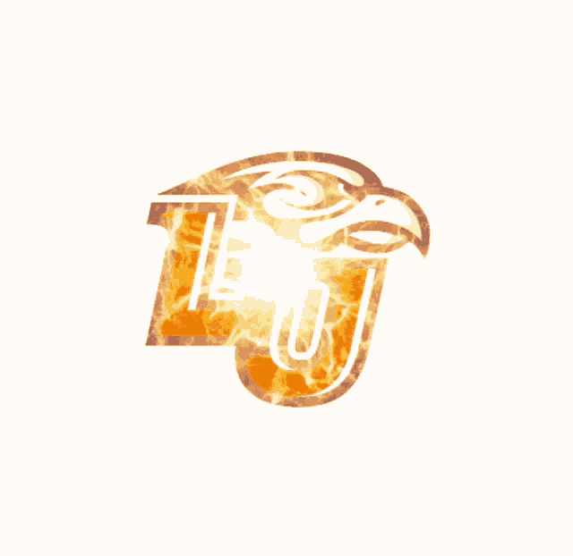 a flaming logo for the university of phoenix
