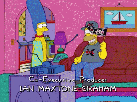 Simpsons Cheer GIF - Simpsons Cheer Xfl GIFs