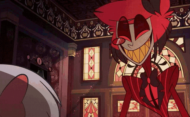 Alastor Hazbin Hotel GIF - Alastor Hazbin Hotel Yes Yes Yes GIFs