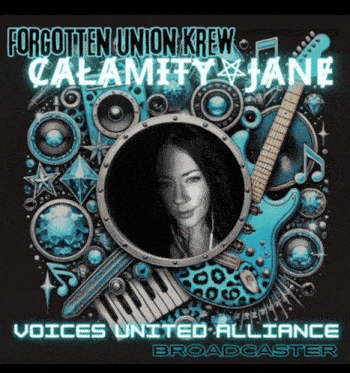 forgotten union krew calamity jane voices united alliance broadcaster album cover