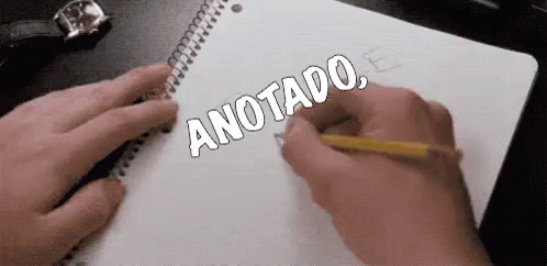 Anotado, More GIF - Noted Writing Hand GIFs