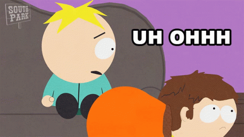 Uh Ohhh Butters Stotch GIF - Uh Ohhh Butters Stotch Jimmy Valmer GIFs