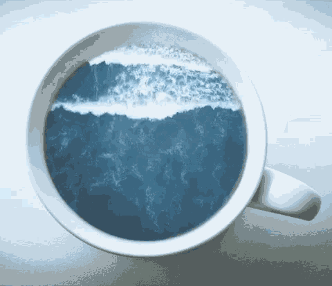 Coffee Waves GIF