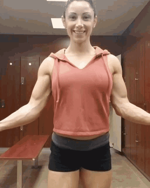 Girl Muscle GIF - Girl Muscle - Discover & Share GIFs