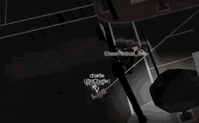 a screenshot of a video game shows a person riding a bike on a street .