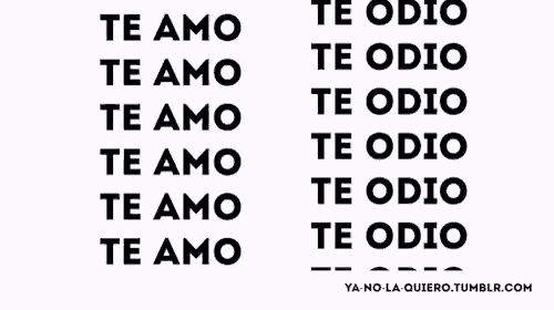 a list of te amo te odio te amo te odio te amo te odio te amo te odio te amo te odio te odio
