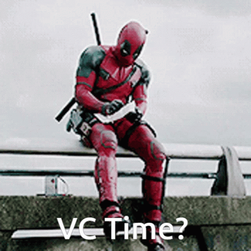 Deadpool Vc Time GIF - Deadpool Vc Time Join Vc GIFs