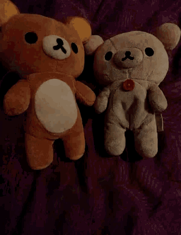 Rilakkuma Teddy Bears GIF - Rilakkuma Teddy Bears Love You GIFs