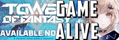 a poster for a video game called tomegame of fantasy alive