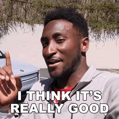 I Think Its Really Good Marques Brownlee GIF - I Think Its Really Good Marques Brownlee I Think Its Excellent GIFs