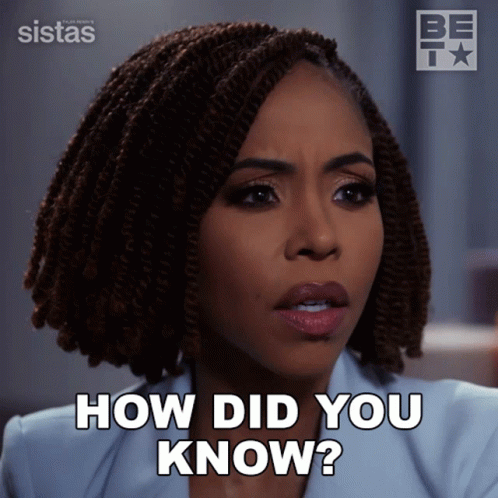 How Did You Know Andrea Barnes GIF - How Did You Know Andrea Barnes Sistas GIFs