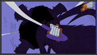 a cartoon drawing of a person brushing their teeth with a toothbrush