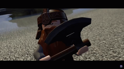 Lord Of The Rings Lego GIF - Lord Of The Rings Lego Gun GIFs