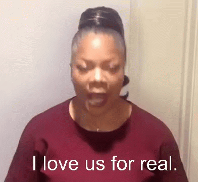 Monique Parker I Love Us For Real GIF - Monique Parker I Love Us For Real Real Talk GIFs