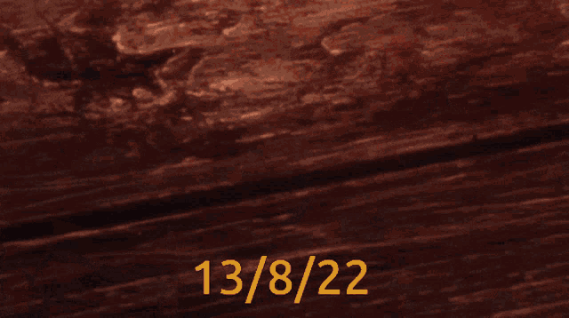 a blurred image with the date 13/8/22