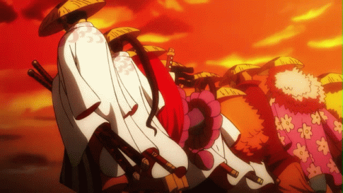 Nine Red Scabbards One Piece GIF - Nine Red Scabbards One Piece Akazaya Nine GIFs