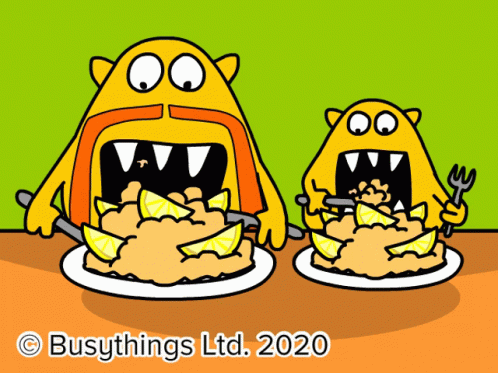 Busythings Eating GIF