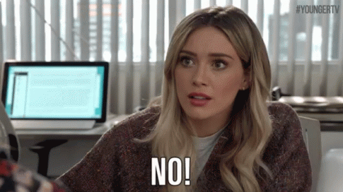 No! GIF - Younger Tv Younger Tv Land GIFs