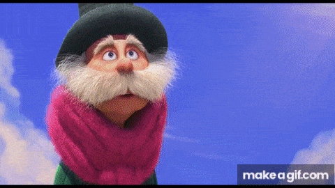 a cartoon character wearing a top hat and scarf .