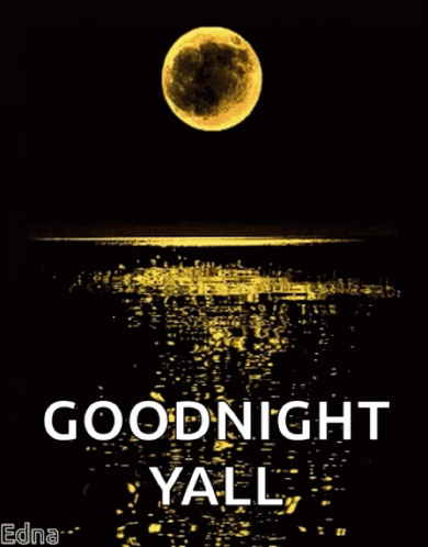 Good Night Moon GIF - Good Night Moon Glitter GIFs