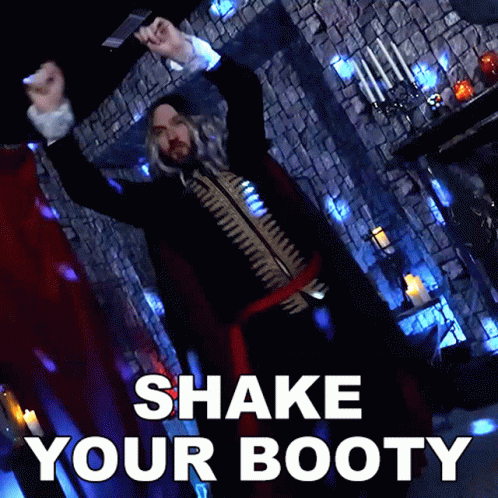 Shake Your Booty Dracula GIF - Shake Your Booty Dracula Casey Dwyer GIFs