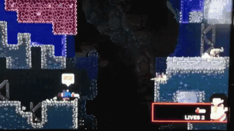 a video game is being played and the screen shows that it is level 2