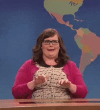 Aidy Bryant Snl GIF - Aidy Bryant Snl Weekend Update GIFs
