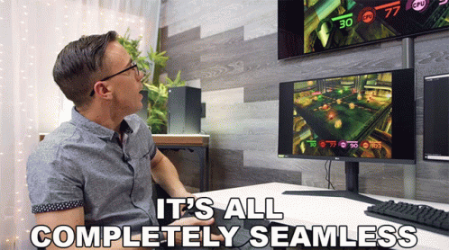 Its All Completely Seamless Austin Evans GIF - Its All Completely Seamless Austin Evans No Gaps GIFs