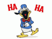 Hahaha Donald Duck GIF - Hahaha Donald Duck Laugh GIFs