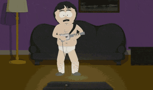 a cartoon of a person playing a video game on a vhs recorder