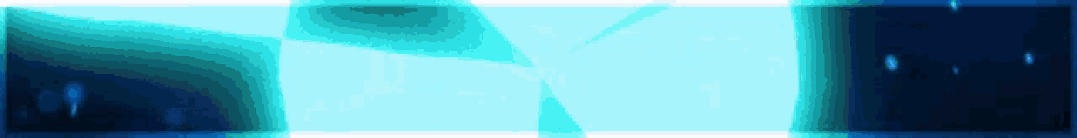 a blue background with a few lines of light