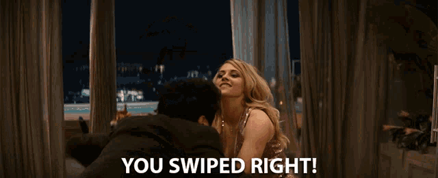 You Swiped Right Im Your Girlfriend Now GIF
