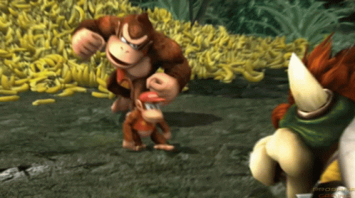 The Subspace Emissary Diddy Kong GIF - The Subspace Emissary Diddy Kong Come At Me Bro GIFs