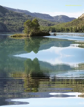 Water Lake GIF - Water Lake Mountain GIFs