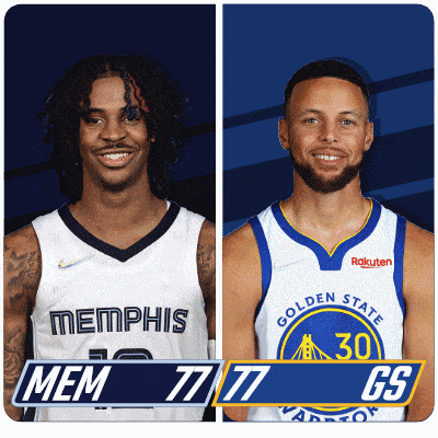 two basketball players from memphis and golden state