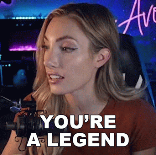 Youre A Legend Avori GIF - Youre A Legend Avori Youre The Greatest GIFs