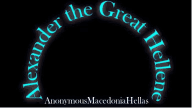 a poster that says alexander the great hellenic on it