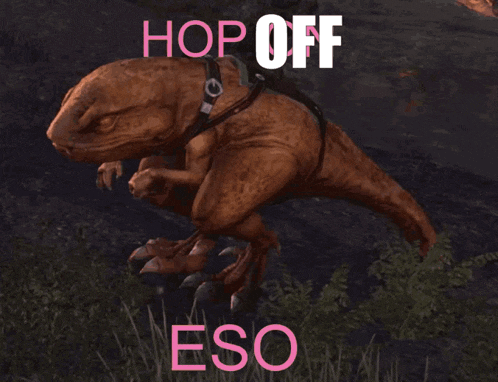 Hop Off Eso GIF - Hop Off Eso GIFs