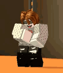 a cartoon character wearing sunglasses and a white shirt