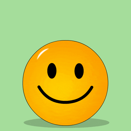 a cartoon penguin with a red fish on its head is sitting on a smiley face