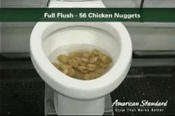 Flushed Nuggets GIF - Flushed Nuggets Shocked GIFs