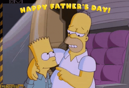 Fathers Day Vatertag GIF - Fathers Day Vatertag Simpsons GIFs