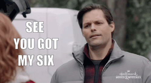 Justin Bruening Swept Up By Christmas GIF - Justin Bruening Swept Up By Christmas You Got My Six GIFs